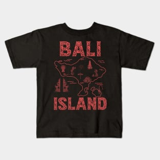 Bali Paradise Island Kids T-Shirt